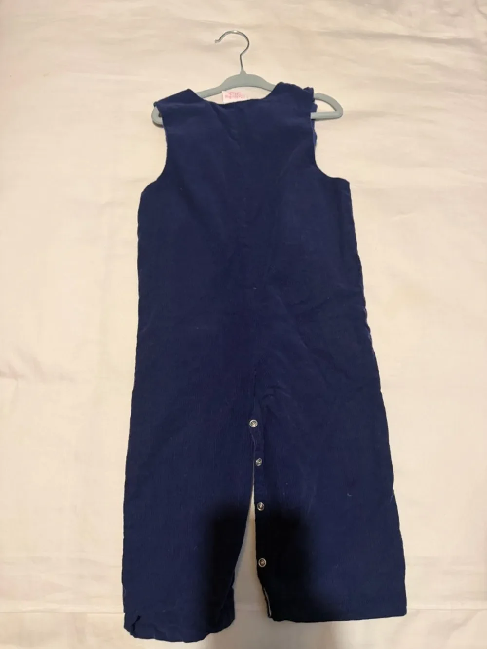 Stitchy fish corduroy longalls